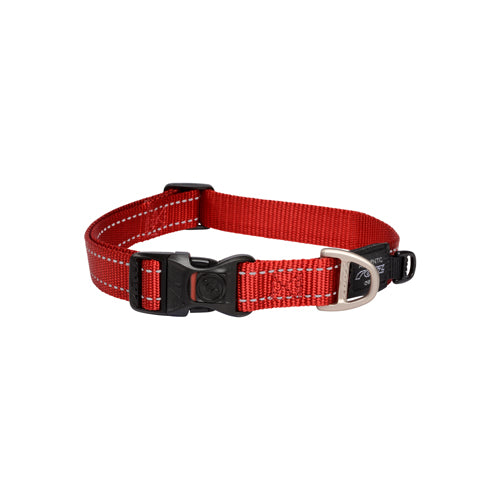 Rogz Utility Classic Collar (L) - Red