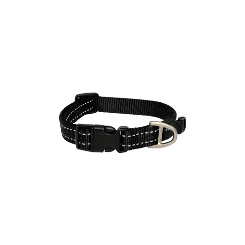 Rogz Utility Classic Collar (M) - Black